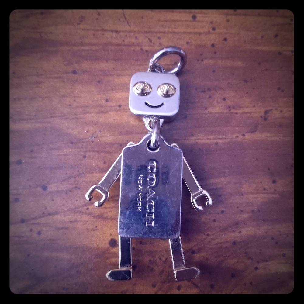 Coach "Robot" Keychain